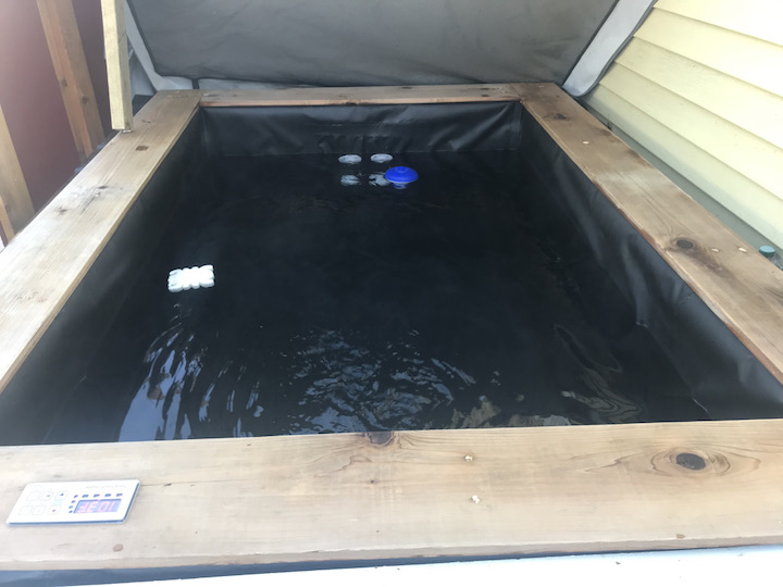 Building a hot tub