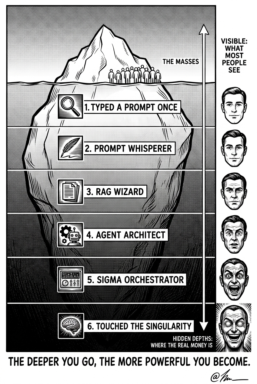 Have You Seen This AI Iceberg? It's Built to Make You Feel Behind
